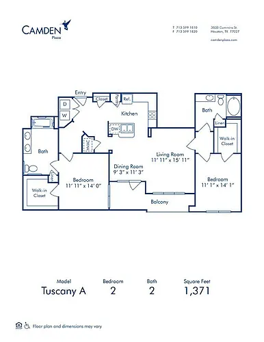 Floor plan Tuscany A