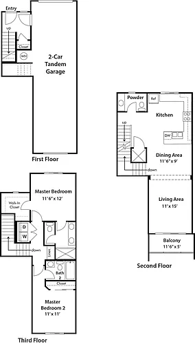 Floor plan B6T