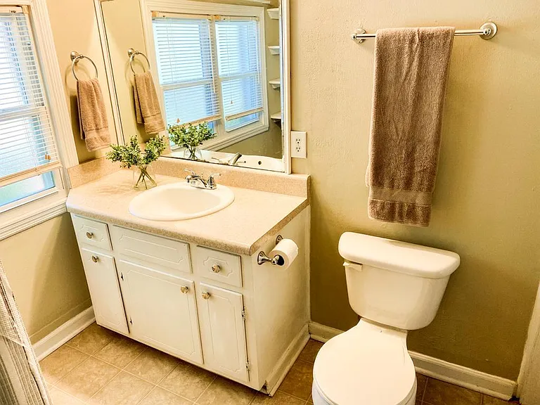 Bathroom.