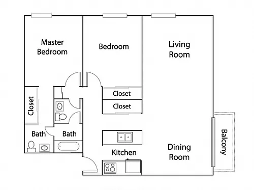 Floor plan Byrne