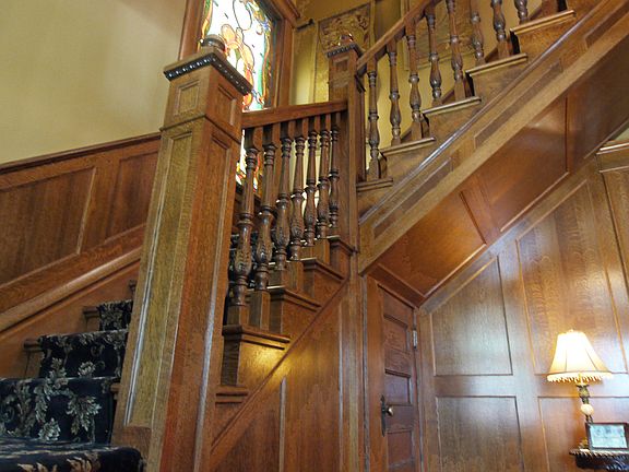 with stunning stained glass