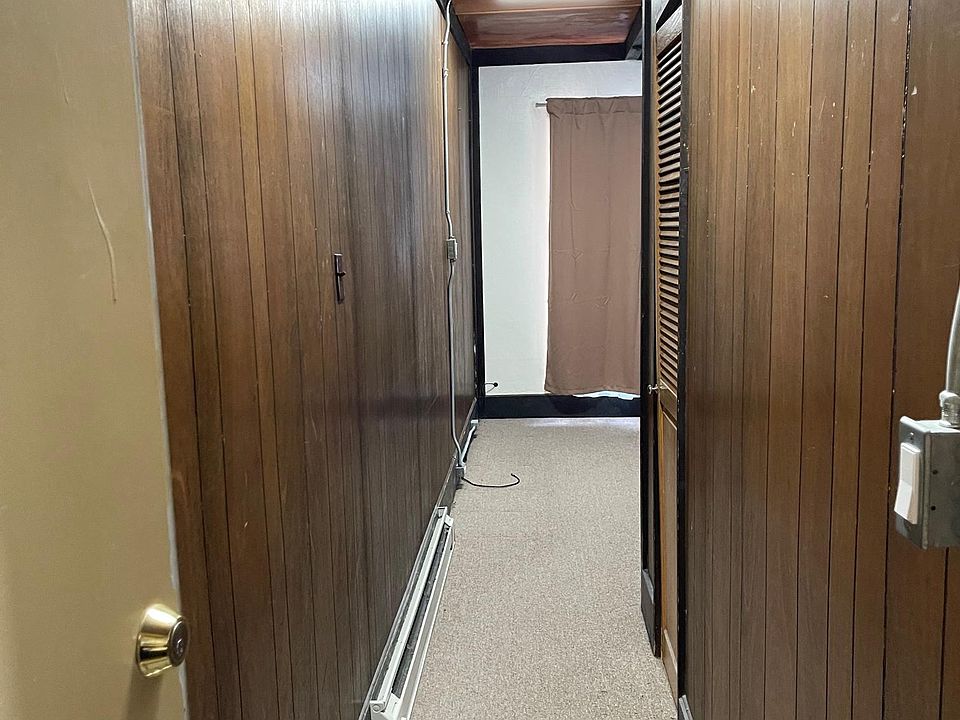 from entrance to unit