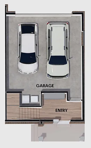 Floor plan End Unit