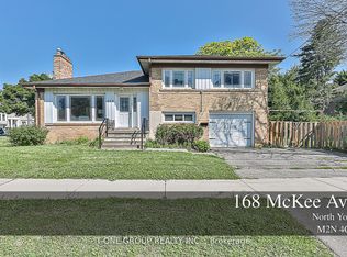 168 McKee Ave, Toronto, ON M2N4C7