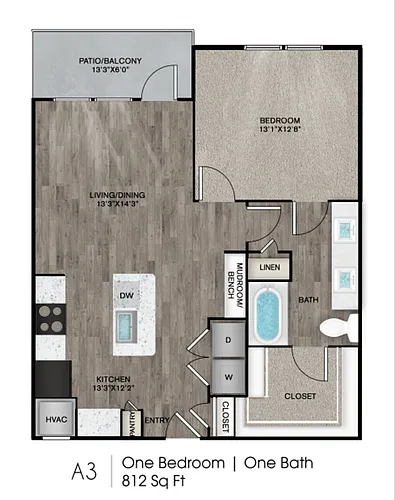 Floor plan A3 - Essential Living