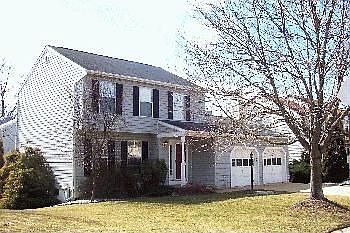 Front exterior of nice corner lot