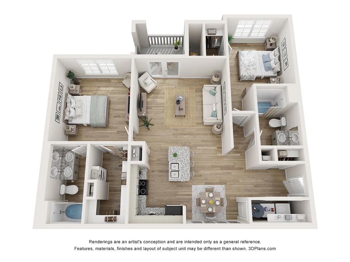 Floor plan B2A