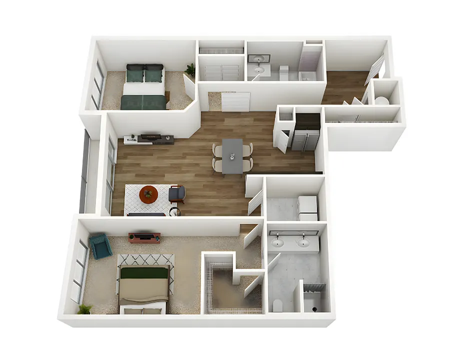 Floor plan B1