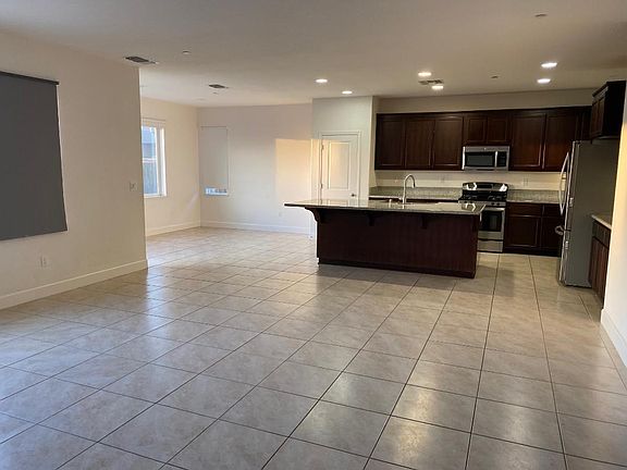 Family room looking toward kitchen