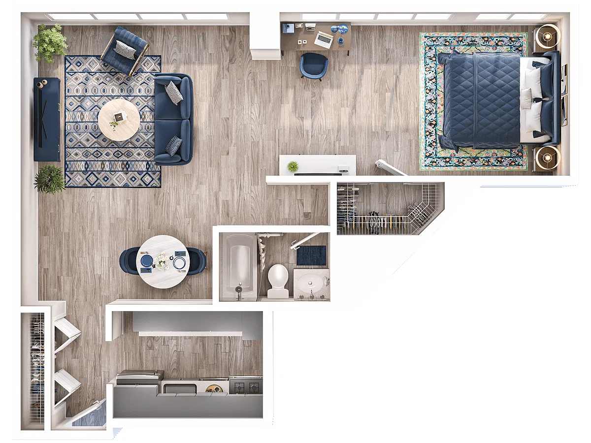 Floor plan S1F