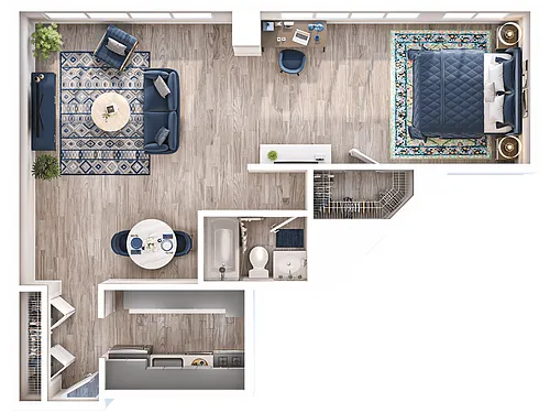 Floor plan S1F