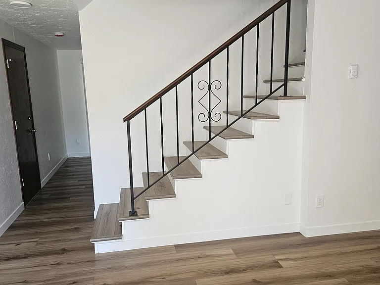 Living Room stairs to bedrooms