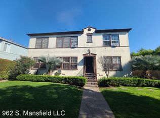 962 S Mansfield Ave APT 1, Los Angeles, CA 90036
