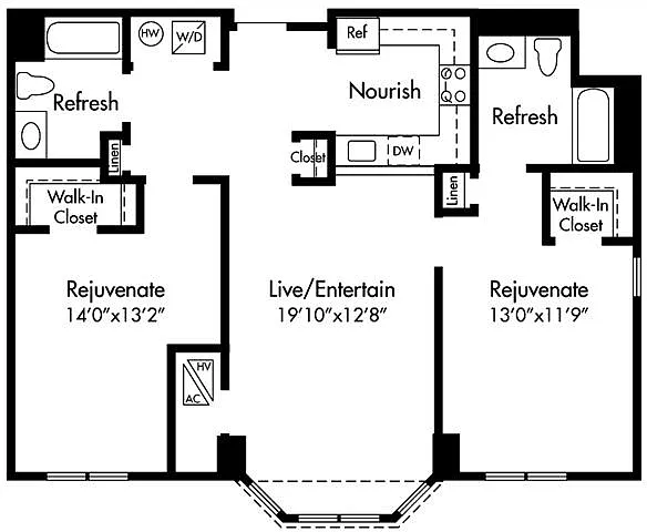 Floor plan D2