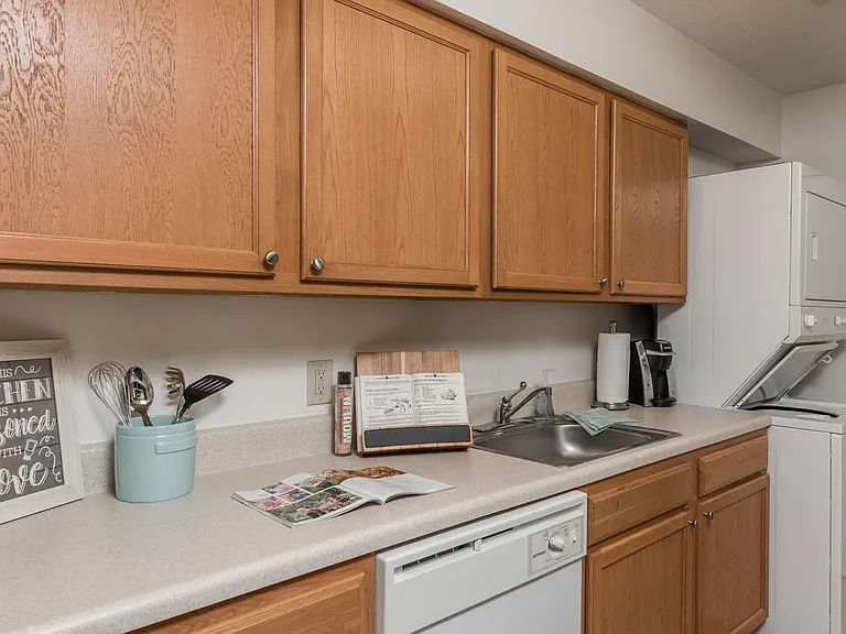 Classic Kitchen Style (shown here in a 2-bedroom floor plan)