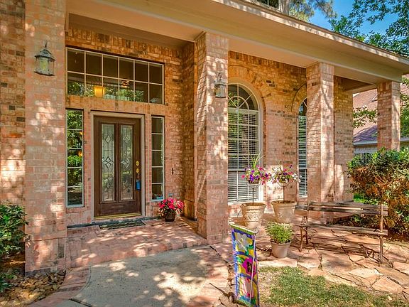 A close up of the porch. The front door and hardware will be replaced by May 15th.