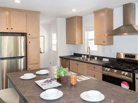 large kitchen island
