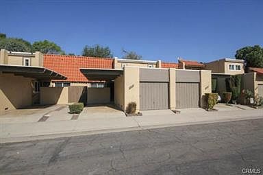 front entrance and garage