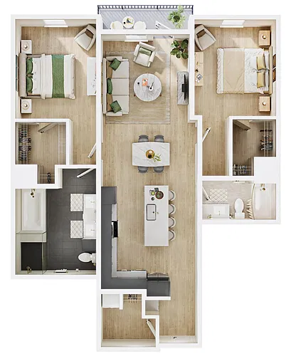 Floor plan B07