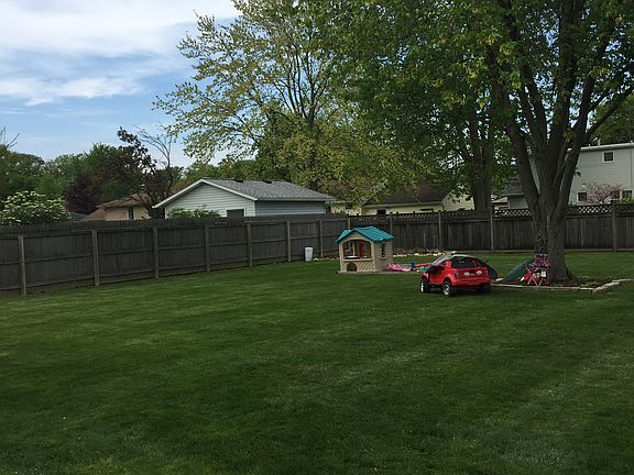 Backyard from SW corner