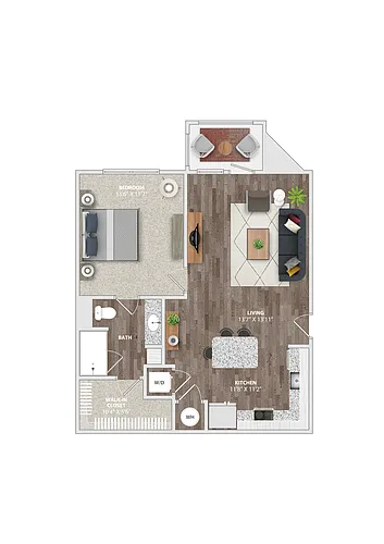 Floor plan A1D