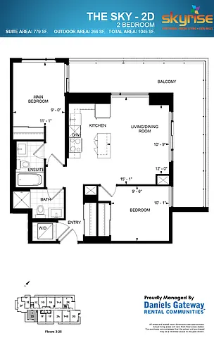 Floor plan 302
