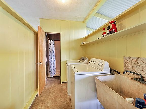 Laundry area