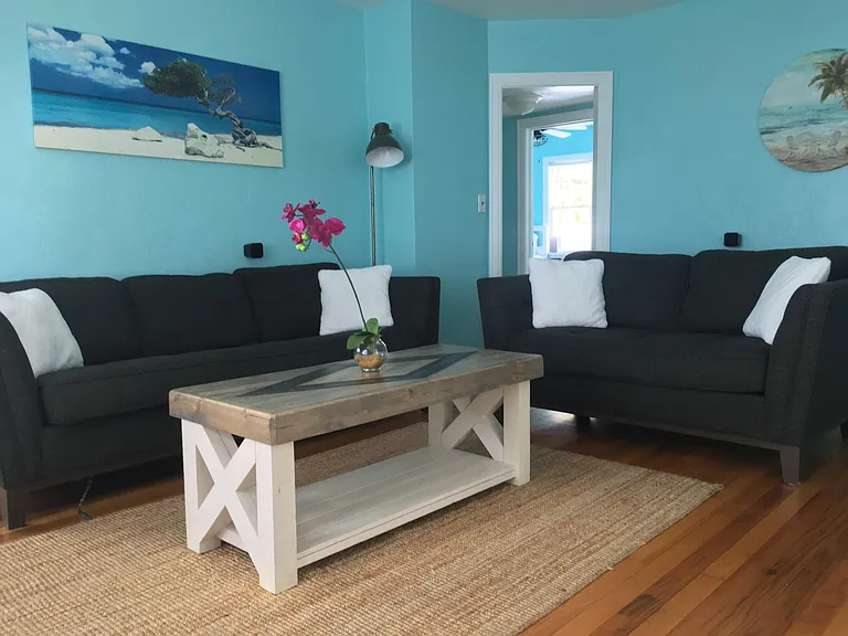 Living room and into hallway