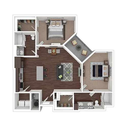 Floor plan Powell
