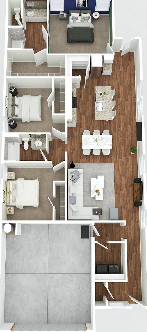 3 Bedroom Rental in Convenient West San Antonio Location — Photo 3