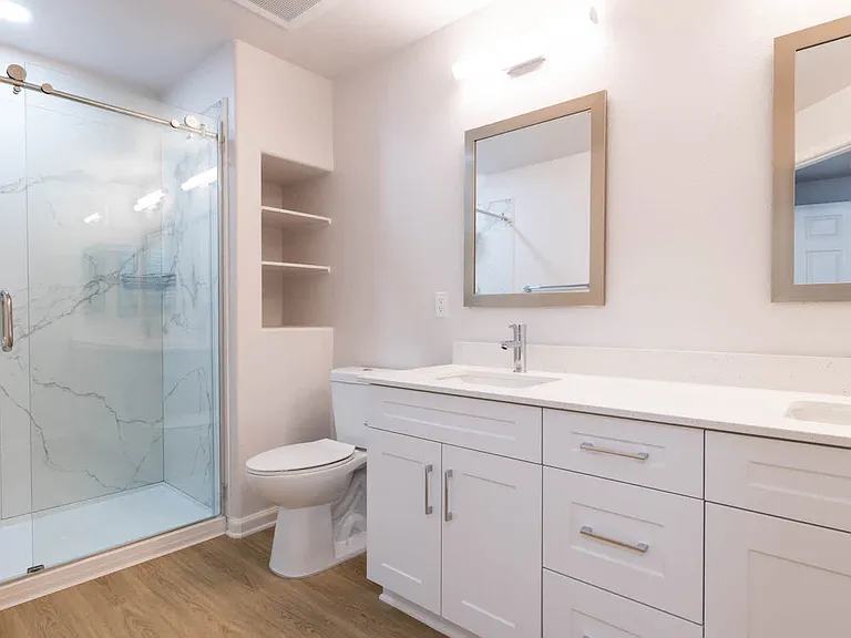 Bathroom with Double Vanity