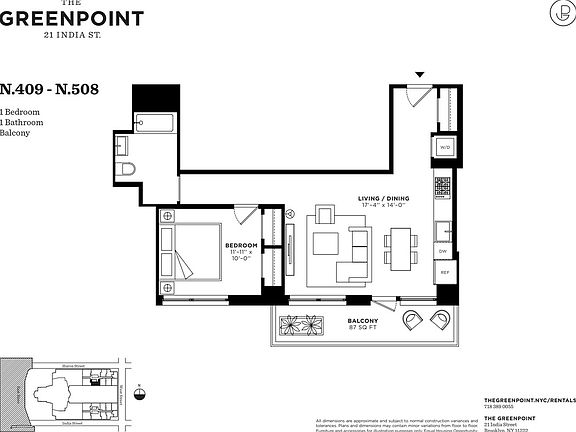 2nd image of 21 India St #Nn409