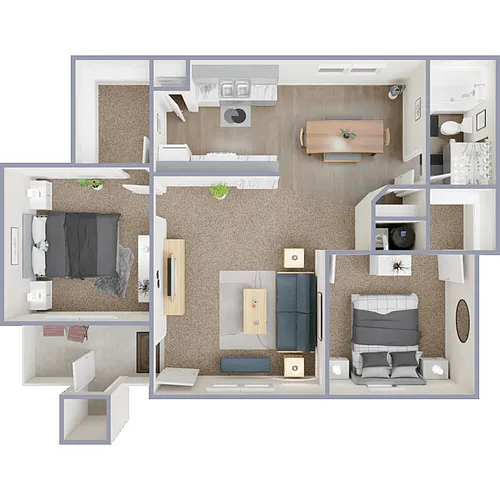 Floor plan B1