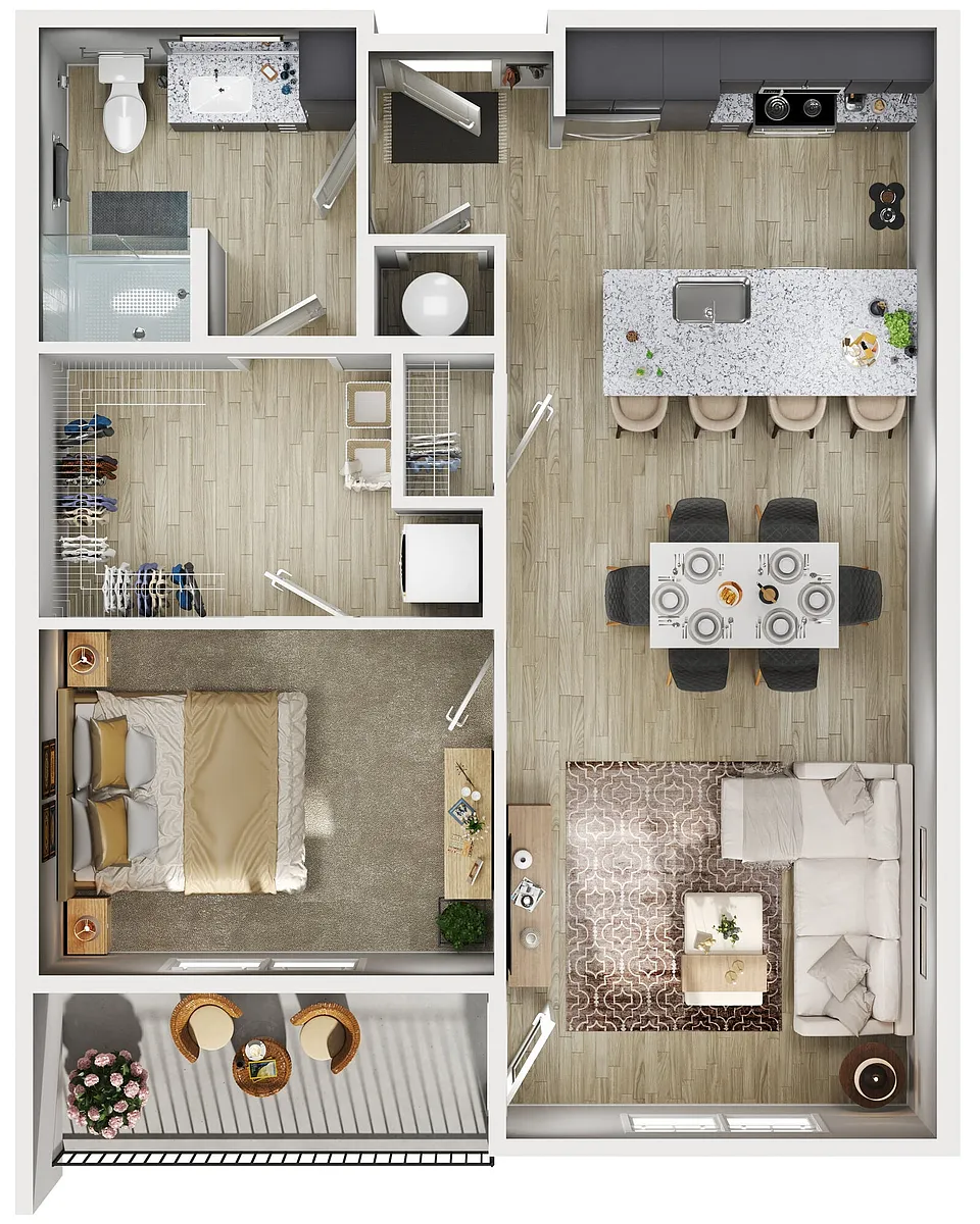 Floor plan Hillside