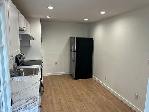 updated kitchen with room for small dining table