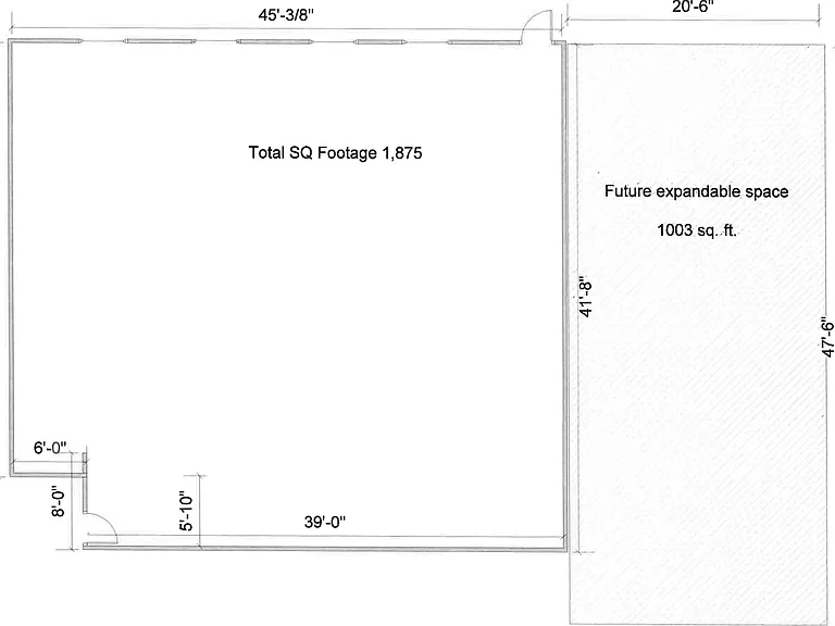 Suite G Floor Plan