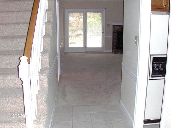 From living room toward front door