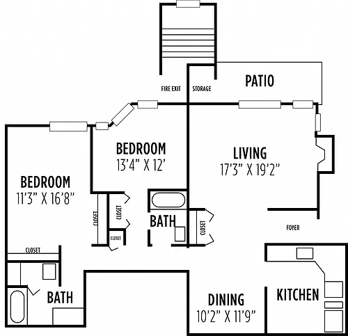 Floor plan Devon