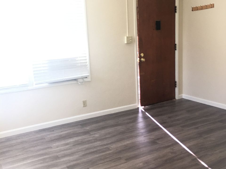 Freshly painted and new floor