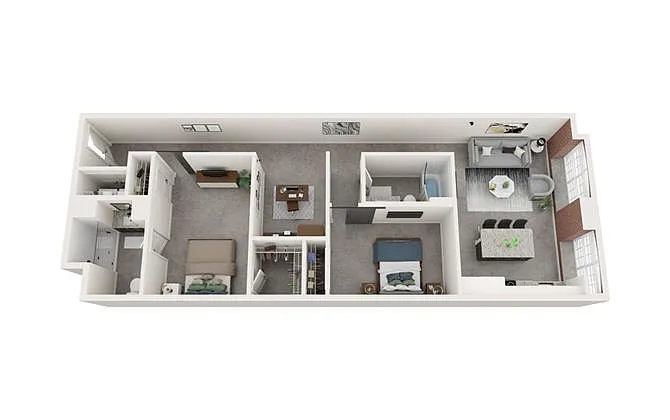 Floor plan B2