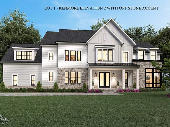 The Kenmore Floor Plan, 4 BR, 4 BA, 3-Car Garage, Single Family Homes by Craftmark Homes