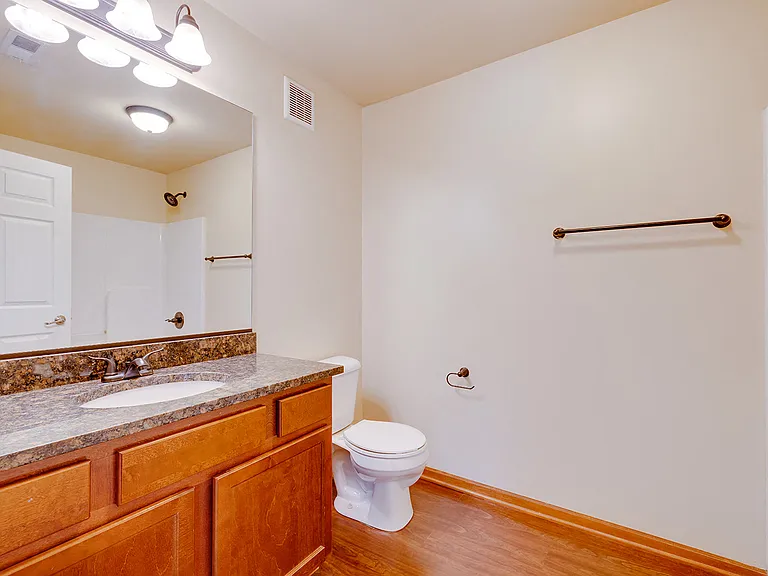 Three Bedroom A - 3 Bed / 2 Bath - 1,234 Sq.Ft.