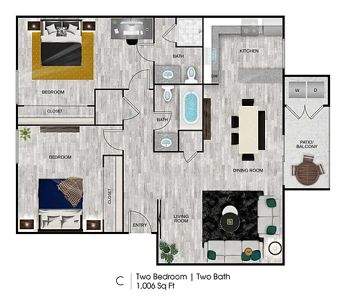 Floor plan C-North
