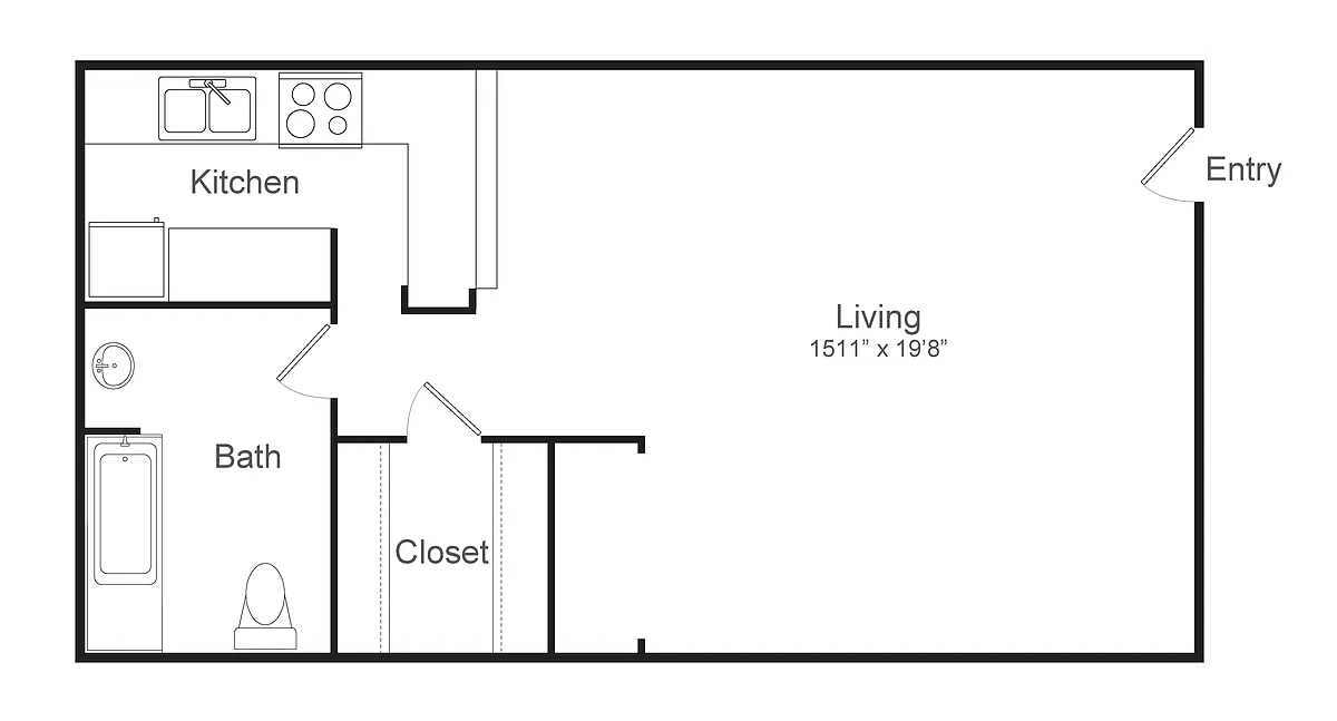 Floor plan E1