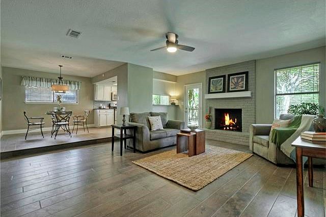 Formal living / family room, with formal dining beyond