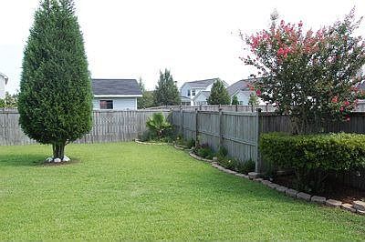 Fenced Backyard