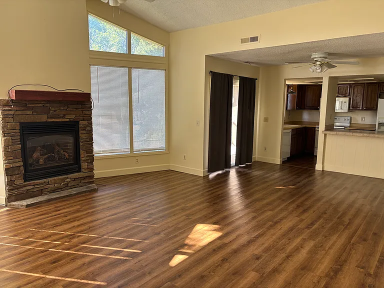 Open concept greatroom, dining room, kitchen