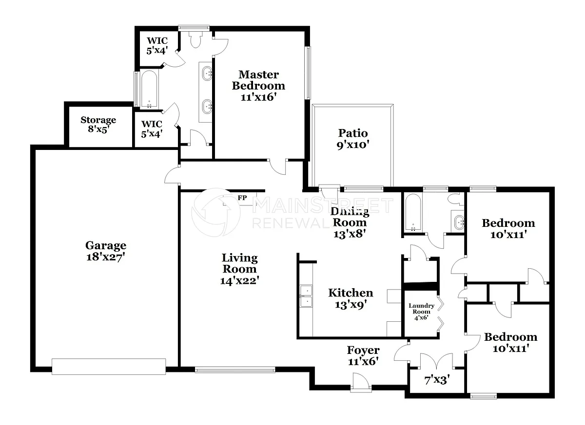 Floor Plan - 6595 Shaker Ln