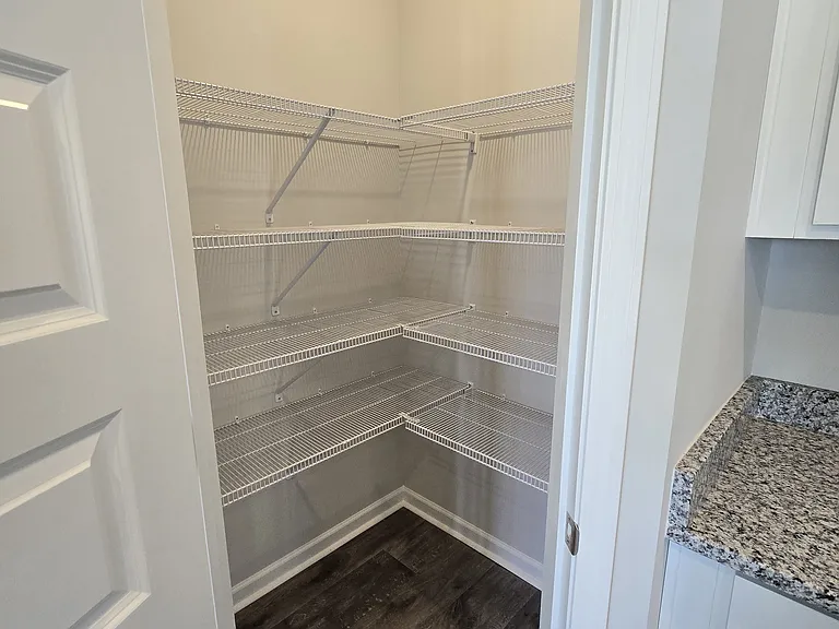 Kitchen pantry with ample storage space
