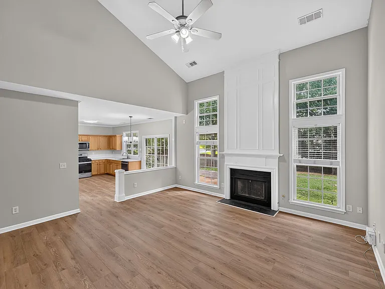 Two story living area